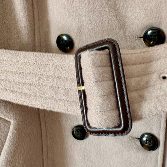 Cole Haan Trench  Wool Coat - Picture 9 of 11